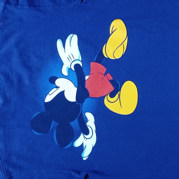 Vintage 80 90's Walt Disney MICKEY Mouse All Over Print Orlando Florida T-Shirt - Picture 8 of 8